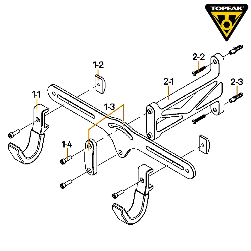 Topeak TW017 Solo держатель для велосипеда, подвесной дисплей для дорожного велосипеда, настенный держатель для горного велосипеда, подвесной держатель для велосипеда, велосипедный внутренний крючок, вешалка