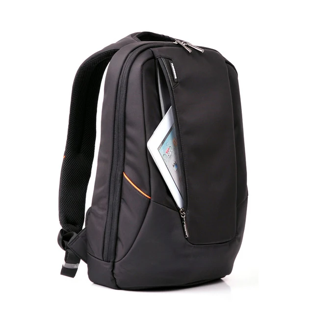 

FGGS Kingsons Black Laptop Backpack Man Daily Business Travel Bag School Bags 15.6 inch Bagpack
