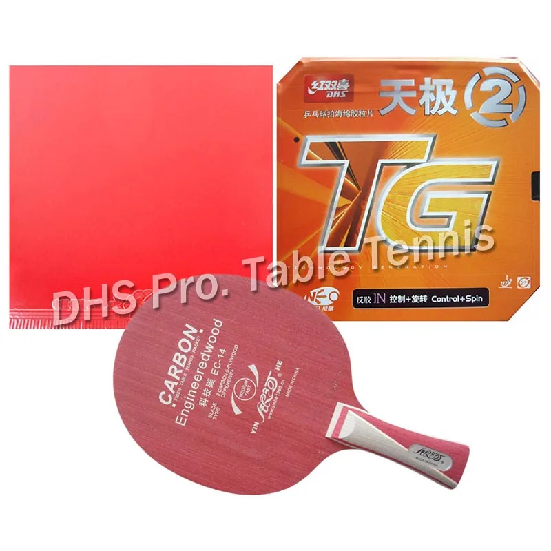

Yinhe EC-14 with Globe 999 China National Version and DHS NEO Skyline TG2 Shakehand long handle FL