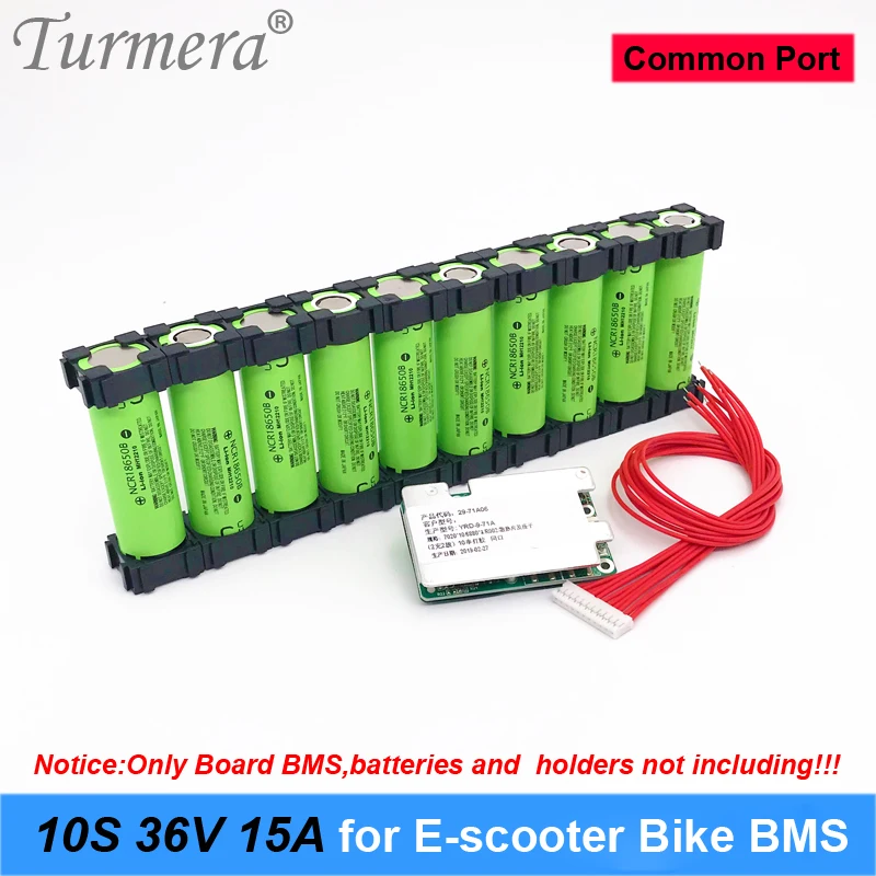 Плата защиты питания 10s 36v 10S 36V 42V 15A литий ионный аккумулятор BMS PCB для