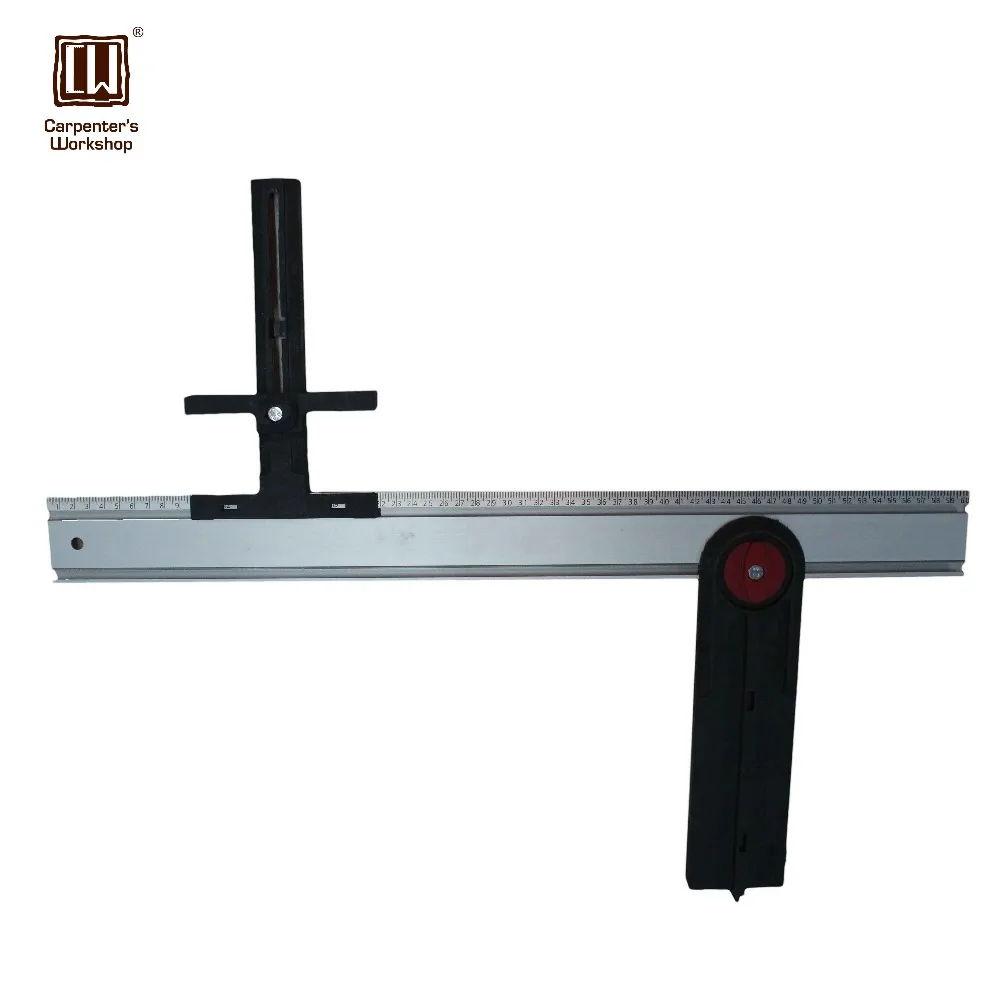 Carpenter's degree L600mm woodworking miter gauge & angle