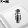 FOHEEL 6 and 8 inch shower head stainless steel brass shower head water saving bathroom rain spa square handheld shower head ► Photo 3/6