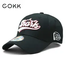 COKK хлопковая бейсболка для мужчин и женщин высокое качество буквы шляпа c вышивкой, для отца женские кепки для занятий спортом на открытом воздухе Snapbacks Bone мужской Gorras