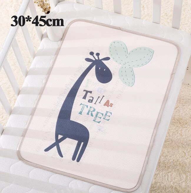 Diaper mat-F Детская кроватка, комплект, детская кровать, простыни, матрас, покрывало, постельное белье, покрывало из хлопка с мультяшным принтом, BHS002 - Color: Diaper mat-F