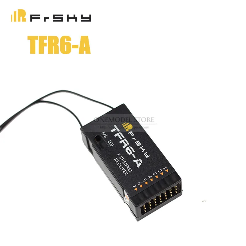 FrSky TFR6/TFR6-A FCC фирмы mlight 2,4 ГГц 7 канальный приемник для RC Мультикоптер запчасть для мультикоптера совместим с FUTABA FASST 14SG - Цвет: FrSky-TFR6-A FCC