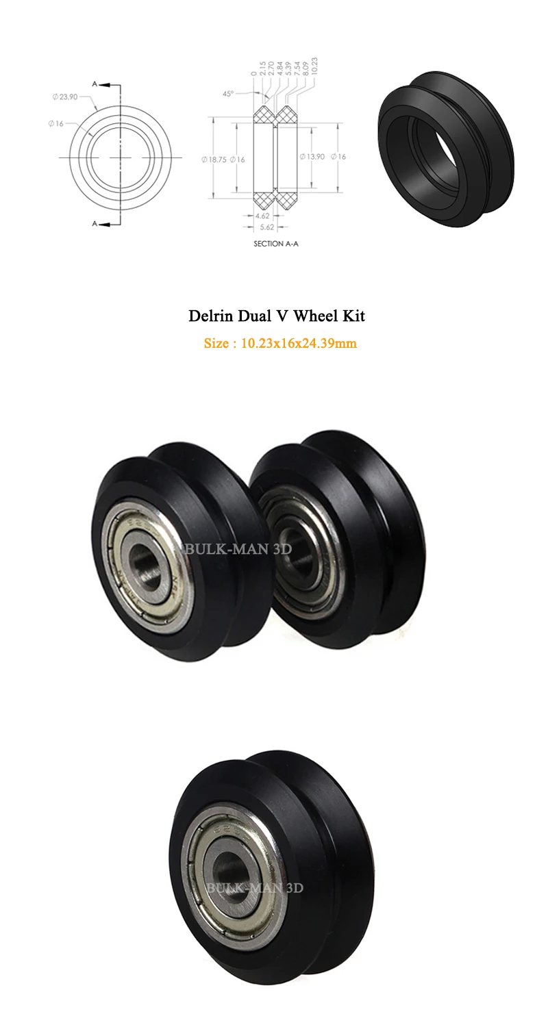 Openbuilds Dual V Wheel 00-2