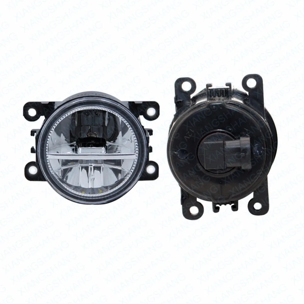 

LED Front Fog Lights For OPEL Vectra C GTS Hatchback 2002-2008 Car Styling Round Bumper DRL Daytime Running Driving fog lamps