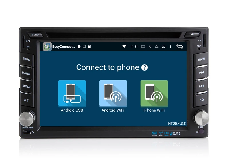 Flash Deal IPS 6.2" 4G+32G Android 8.0 Universal Car DVD Audio Stereo GPS Navigation Double 2 Din 1024*600 HD Head Unit Multimedia Player 7