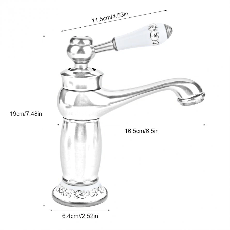 Basin Faucets Luxury Rose Gold Deck Mount Bathroom Faucet Vanity Vessel Sinks Mixer Tap Cold And Hot Water Tap