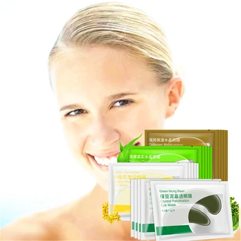 

8Pcs 4Packs 24k Gold Crystal Collagen Eye Mask Anti Aging/Dark Moisturizing