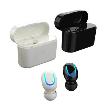 

Bluetooth Earphone Invisible Earbuds With Mic Motion Earpiece Wireless Charging Box Stereo Headsets For IPhone Samsung Huawei