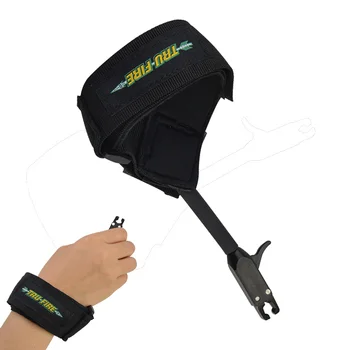 

1pc Bow Release Fit Right And Left Hand Compound Bow Release Caliper Aid Strap Accessory