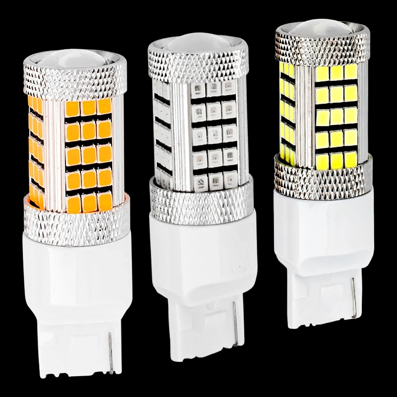 Super Bright T20 W21W 7440 WY21W 63 smd LED auto Lamp car Backup