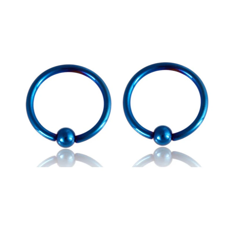 

1pc Medical Stainless Steel Eyebrow Ring Nose Ring & Studs 2019 Fashion Girl Body Nose Piercing Round Punk Party Jewelry