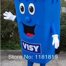 Талисман мусорное ведро талисмана обычай Необычные костюмы аниме косплей комплекты Mascotte Необычные платье карнавальный костюм