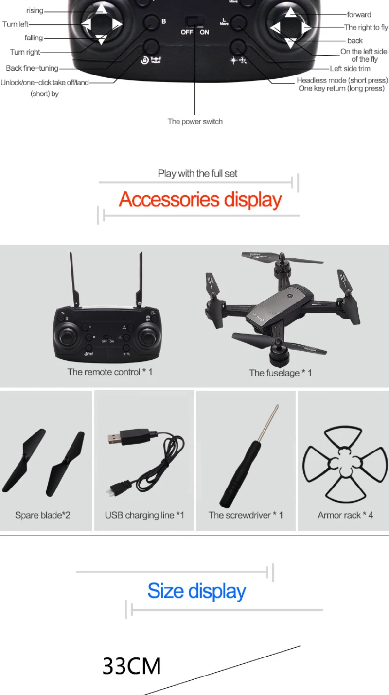 Новые воздушные Камера удаленный контроль Quadcopter Вертолет оптического потока позиционирования Wi-Fi FPV селфи Радиоуправляемый Дрон с 720 P двойной камера