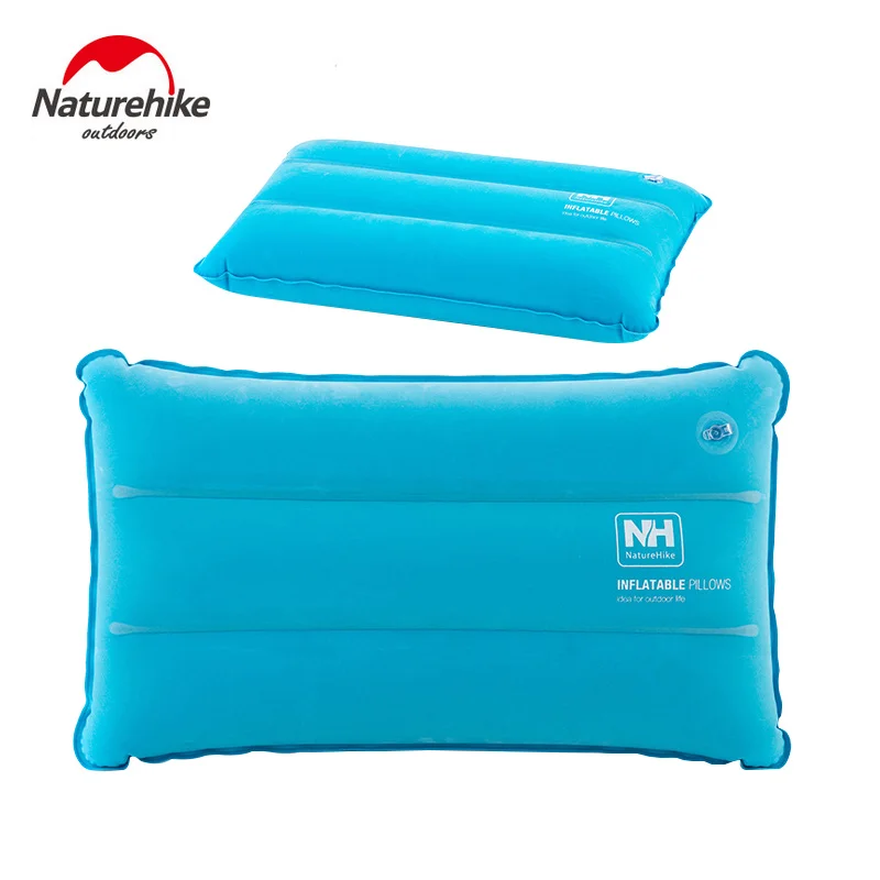 

Naturehike Inflated Pillows Compressed Folding Non-slip Pillow Suede Fabric Use For Travel Camping Outdoor kits