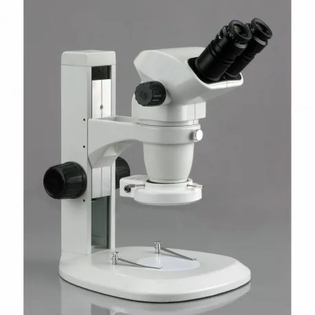 AmScope 6.7x-45x Parfocal стерео зум микроскоп на треке стенд& amp; 64 светодиодный кольцевой свет ZM-1BRA-64S-V331