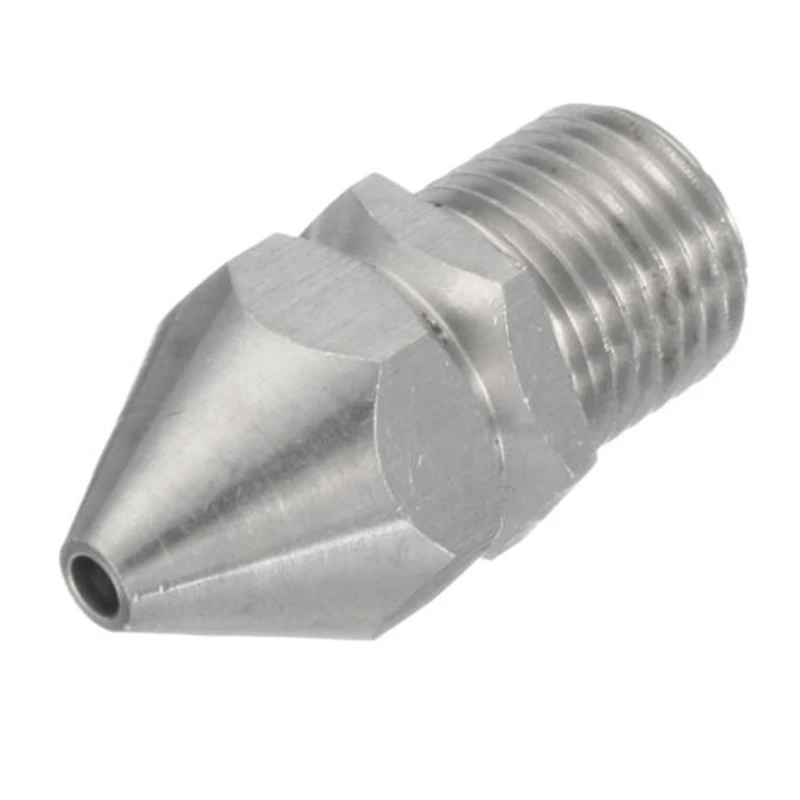 

Pipe Silver Pressure Washer Pressure Washer Nozzle Drain Cleaning Spray 4 Jet hot sale stylish useful practical