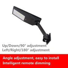 12 Вт светодиодный настенный светильник IP65 солнечный уличный свет солнечный датчик дистанционного управления радар движения 2 в 1 постоянно яркий и индукционный открытый