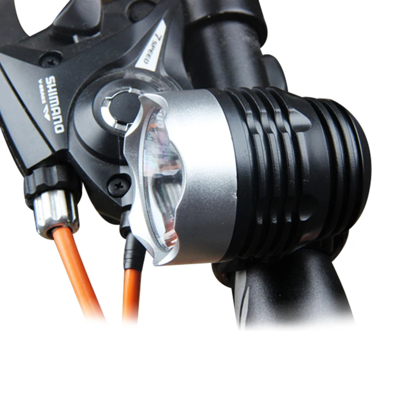 LED Front Bike Light Flashing Bicycle Headlight 3 Mode Use Battery