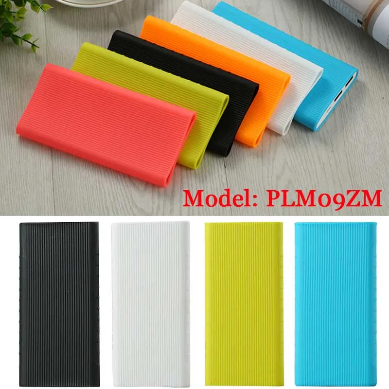 Чехол для Xiaomi power bank мягкий силиконовый защитный чехол 2 10000 мАч Powerbank корпус с