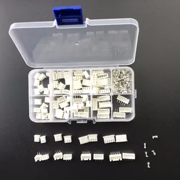 

230pcs/LOT XH2.54-AW 2P 3P 4P 5PIN 2.54mm Pitch Terminal Kit / Housing / Pin Header JST Connector Wire Connectors Adaptor XH-AW