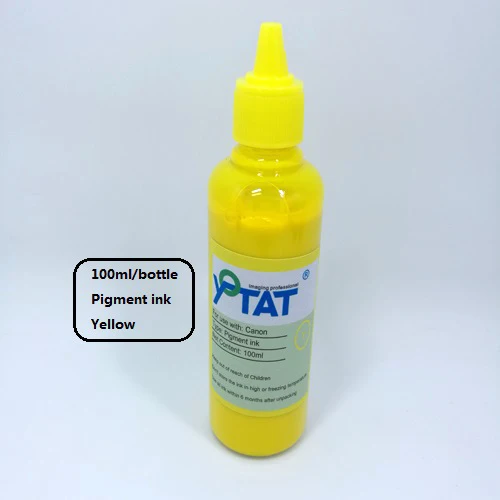 YOTAT 100 мл Универсальный пополнения пигментные чернила для hp для принтеров Canon картридж