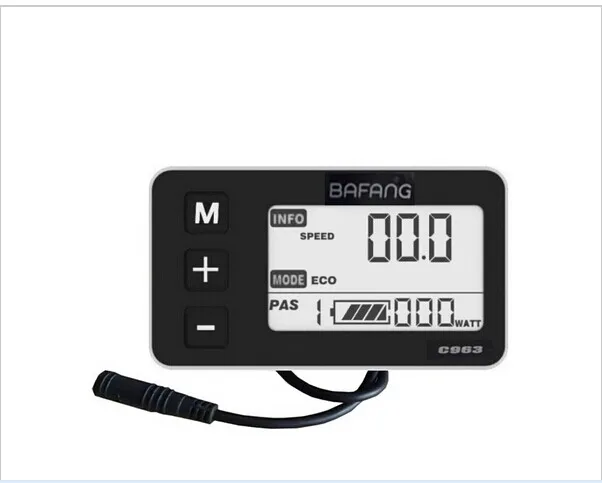 

Air free shipping LCD display C963 for bafang /8FUN central motor kits BBS02 /BBS01