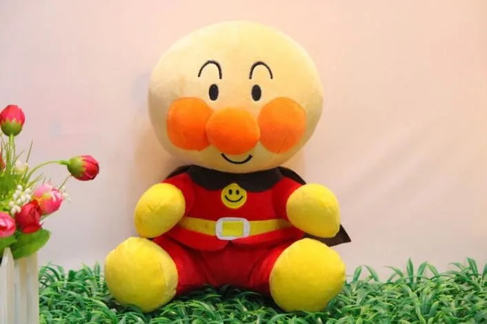 Дети Япония одного кольца большая кукла Anpanman плюшевые игрушки 30 см