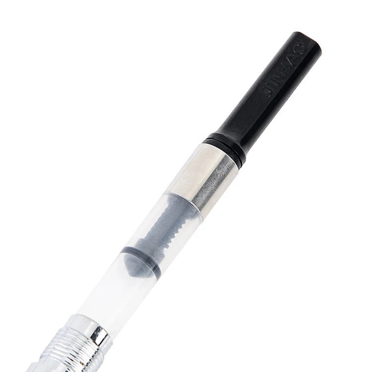 Высококачественные перьевые ручки Iraurita стандартного типа, металлические черные, серебристые, офисные, бизнес чернильные ручки 0,38 мм, канцелярские принадлежности