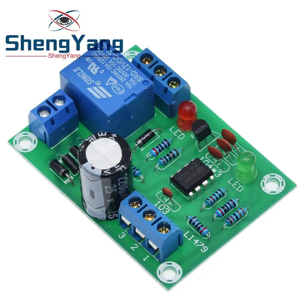 

Water Level Controller Switch Liquid Level Sensor Module Automatically Pumping Drainage Protection Controlling Circuit Board