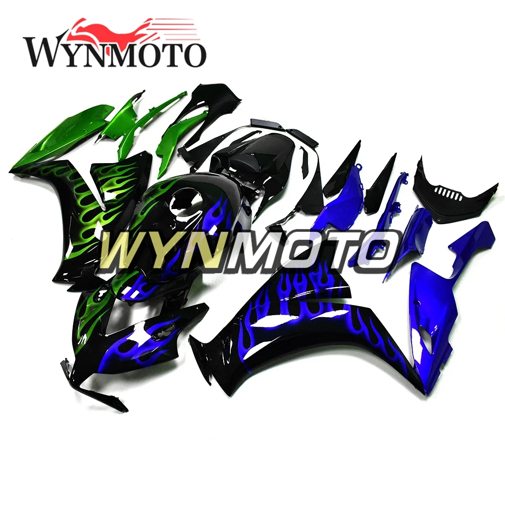 Полный обтекатели для Honda CBR1000RR 2012- год инъекции пластмассы ABS 12 13 14 15 16 мотоциклетные Черный Зеленый Синий Пламя корпусов
