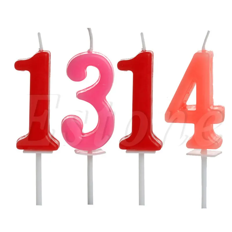 

Kids Baby Birthday Anniversary Cake Numbers Age Candle Party Supplies Decoration