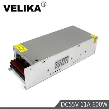 

Switch Power Supply DC 55V 11A 600W Driver Transformer 220V AC to DC55V Power supplies for CCTV 3D Printer Stepper Motors CNC