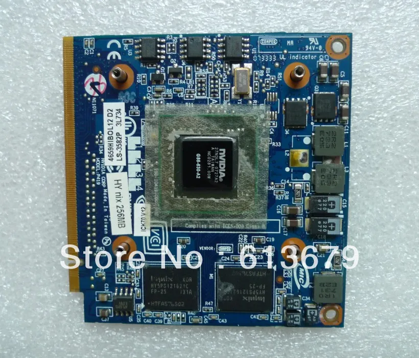  Wholesale 8400M GS  video card G86-630-A2 Graphics Cards DDR2 256GB MXM II  LS-3582P  Video VGA Card for acer & Free Shipping 