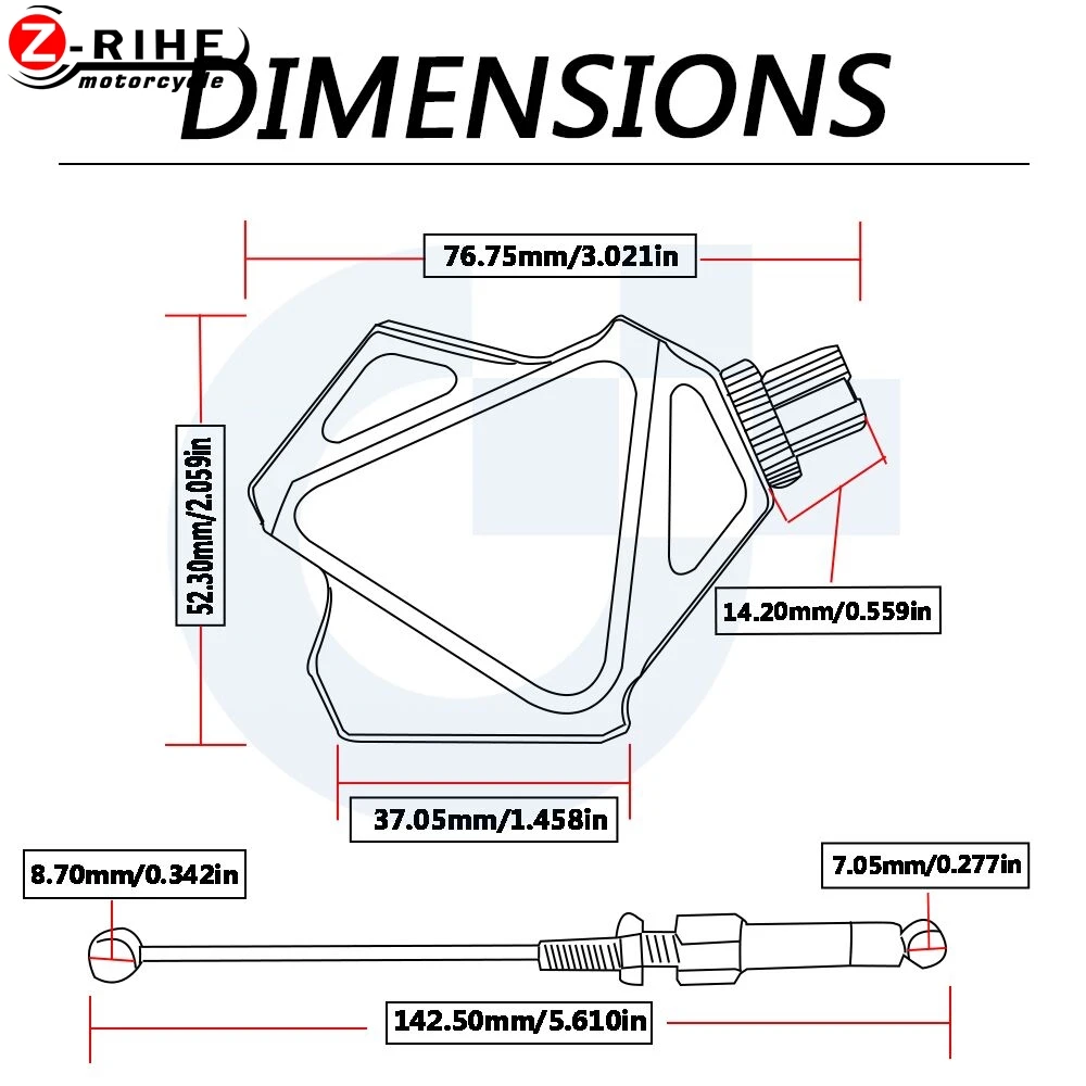 Для Honda NX650 J X DOMINATOR RVF VFR 400 NC 30 35 VF 750C/CD 2 MAGNA CNC система рычага сцепления|Рычаги