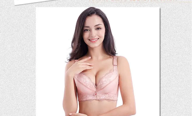 Push Up Bras For Women Bralette Plus Size Bra 46 48 ABC Cup Lingerie Sexy Lace Brassiere BH Underwear Women Soutien Gorge Female 20