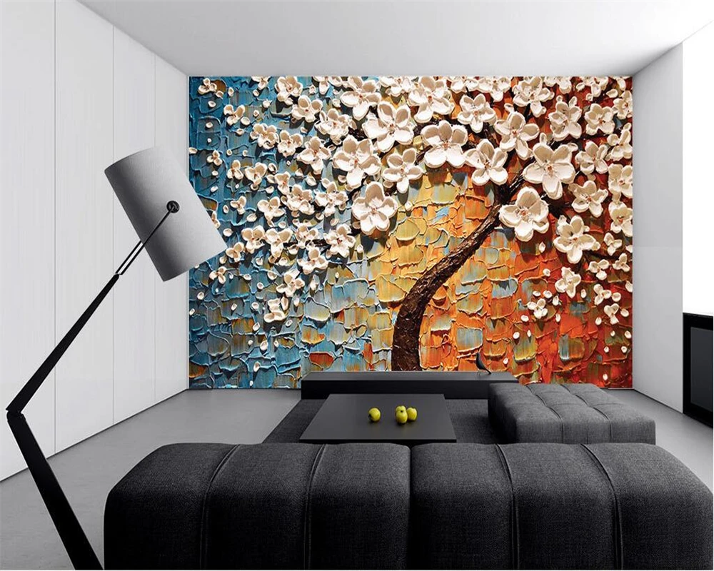 Painters Palette Mural in Blue and Teal Mural Size: Extra Large 350cm