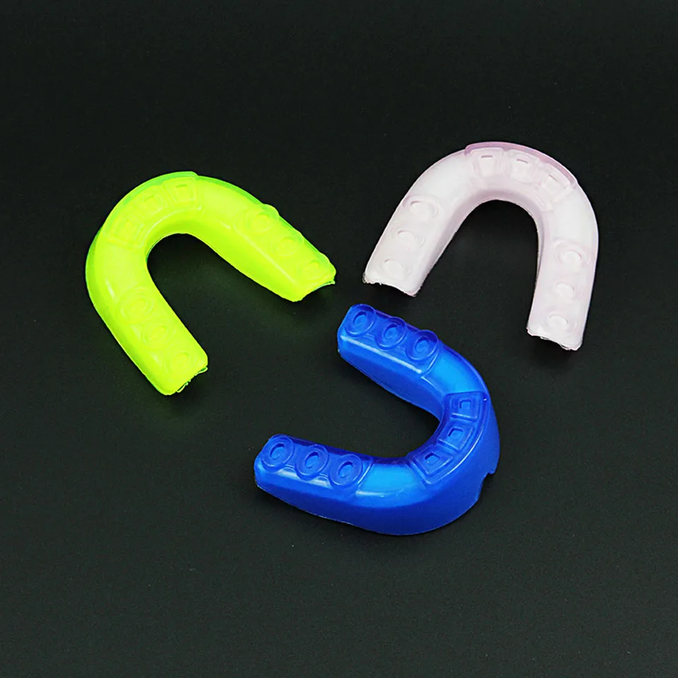 GOBYGO deporte boca guardia silicona dientes Protector niños jóvenes Protector bucal dientes protección para Rugby baloncesto boxeo