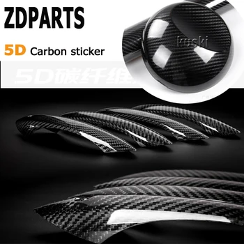 

ZDPARTS 5D10*152cm Automobiles Car Styling Carbon Fiber Sticker For Audi A3 A4 B7 B8 B6 A6 C6 C5 Q5 Citroen C4 C5 Volvo V70 XC60