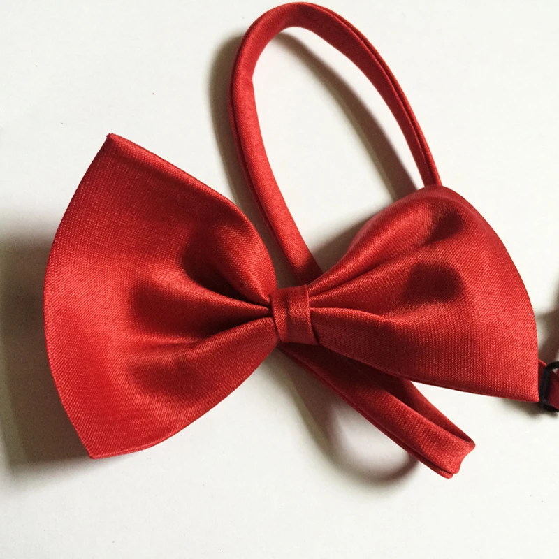 dog bows wine red