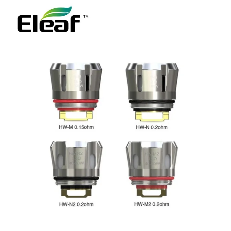 Оригинальная катушка Eleaf HW 5 шт. головка для атомайзера ELLO Duro 0 2 ом/0 ом/1 1 ом