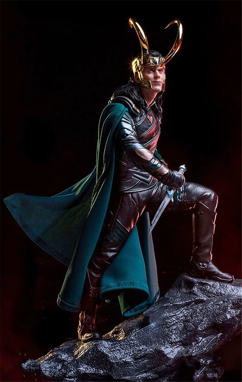 Marvel Thor 3 Ragnarok Loki Statue PVC Figure Collectible Model  IN BOX