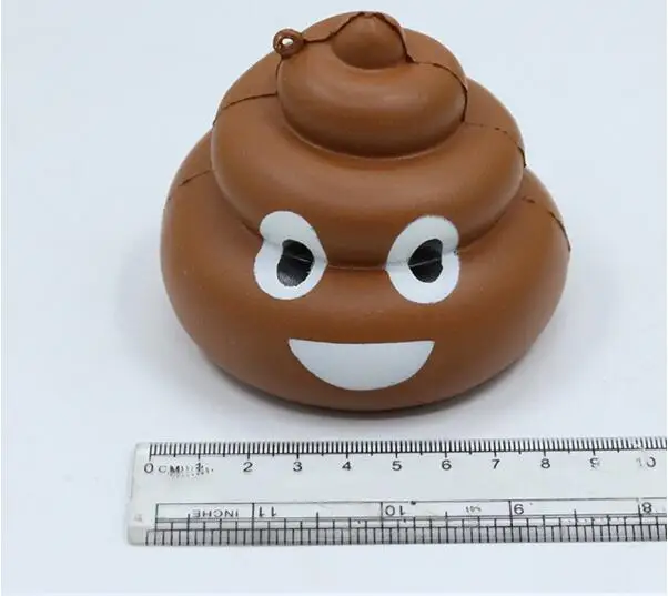 5 шт./лот 7 см Jumbo приколами Poo анти-strss Squishies Пасхальный подарок мягкие игрушки замедлить рост телефон ремни подарок kawaii мягкие