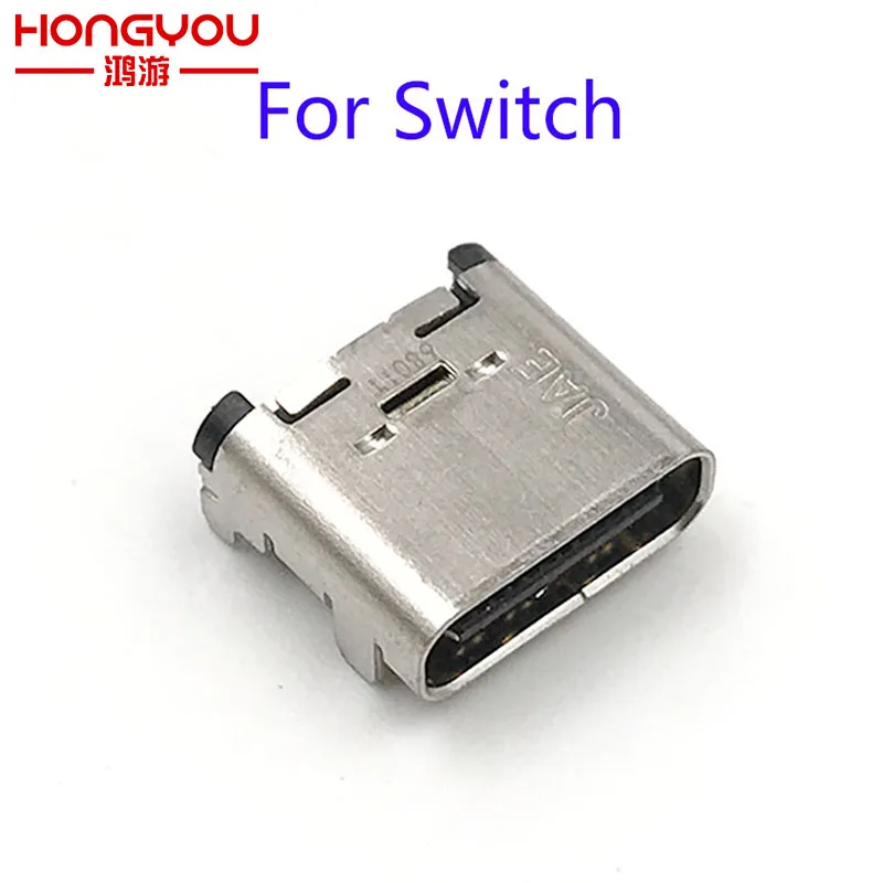 

5PCS Charging Port Socket Replacement Charging Port Power Connector Type-C Charger Socket for Nintendo Switch NS Console