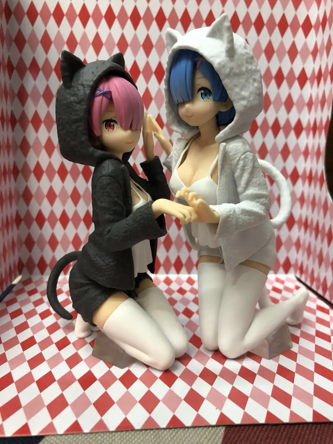 Re: жизнь в другом мире от Zero Rem & Ram Nyanko режим Sexy Cat Ver. Коллекционная модель игрушки