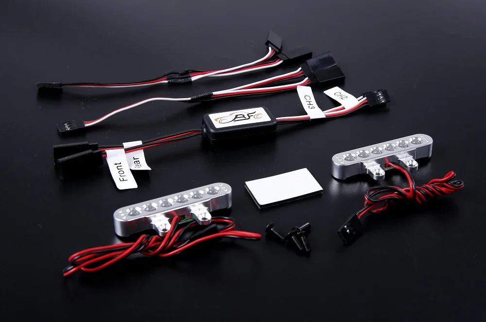 

CNC alloy Taillight kit with lighting controller for 1/5 hpi rovan km baja 5t parts