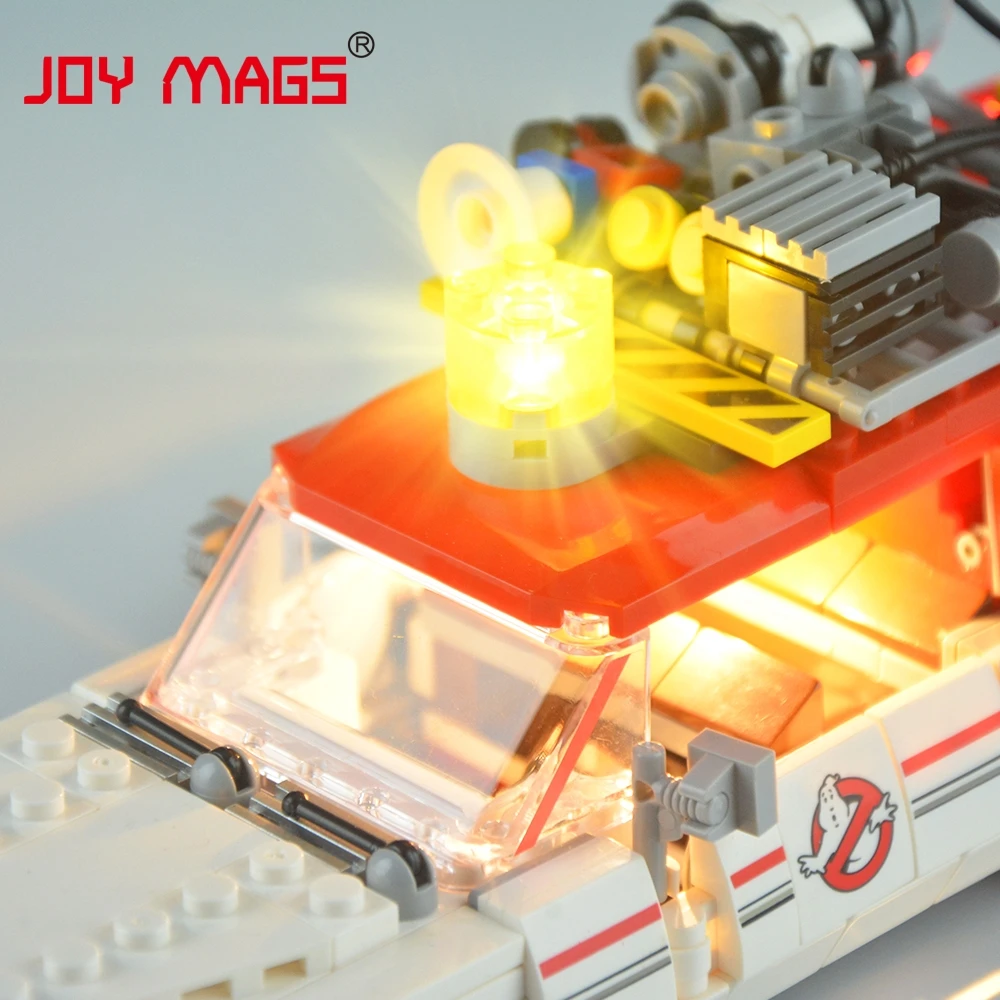JOY MAGS только набор светодиодных ламп для 75828 Ghostbusters Ecto 1 и 2 осветительных