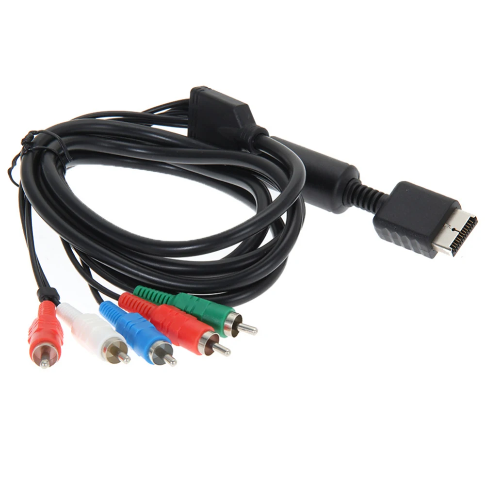 Новый 1 8 м 6FT HDTV AV аудио-видео с компонентныс кабелем для PS2 PS3 игровой кабель Аудио